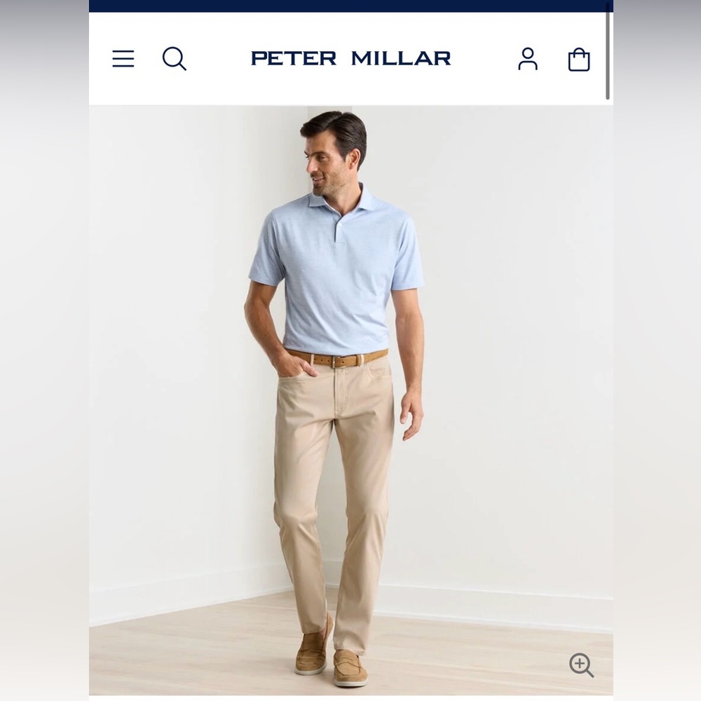 Peter Millar Khaki Chinos for Men